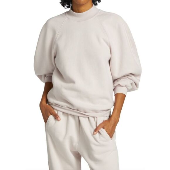 AGOLDE Tarron Mock-Turtleneck Sweatshirt - Size S - New - Picture 1 of 4
